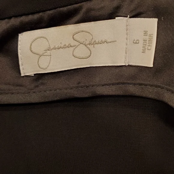 Jesica Simpson Women Sleeveless Black  Party Dress Size 6 - Picture 4 of 4